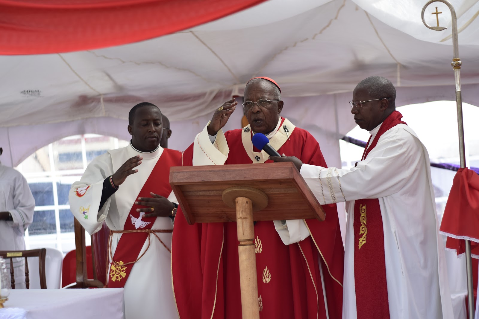 Thika Town Today - 3T: Cardinal Njue Celebrates St Patrick's Day urges