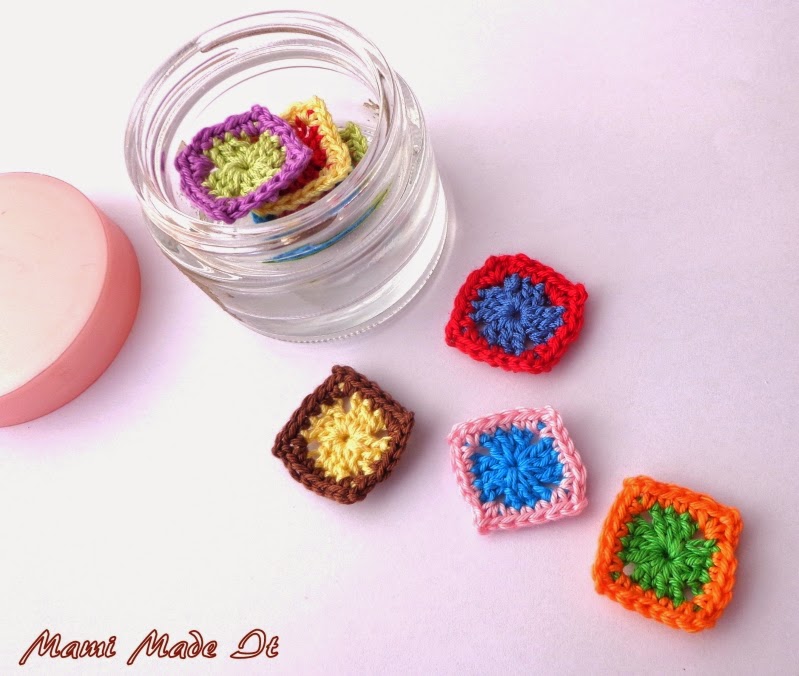Mini Granny Squares by Mami Made It