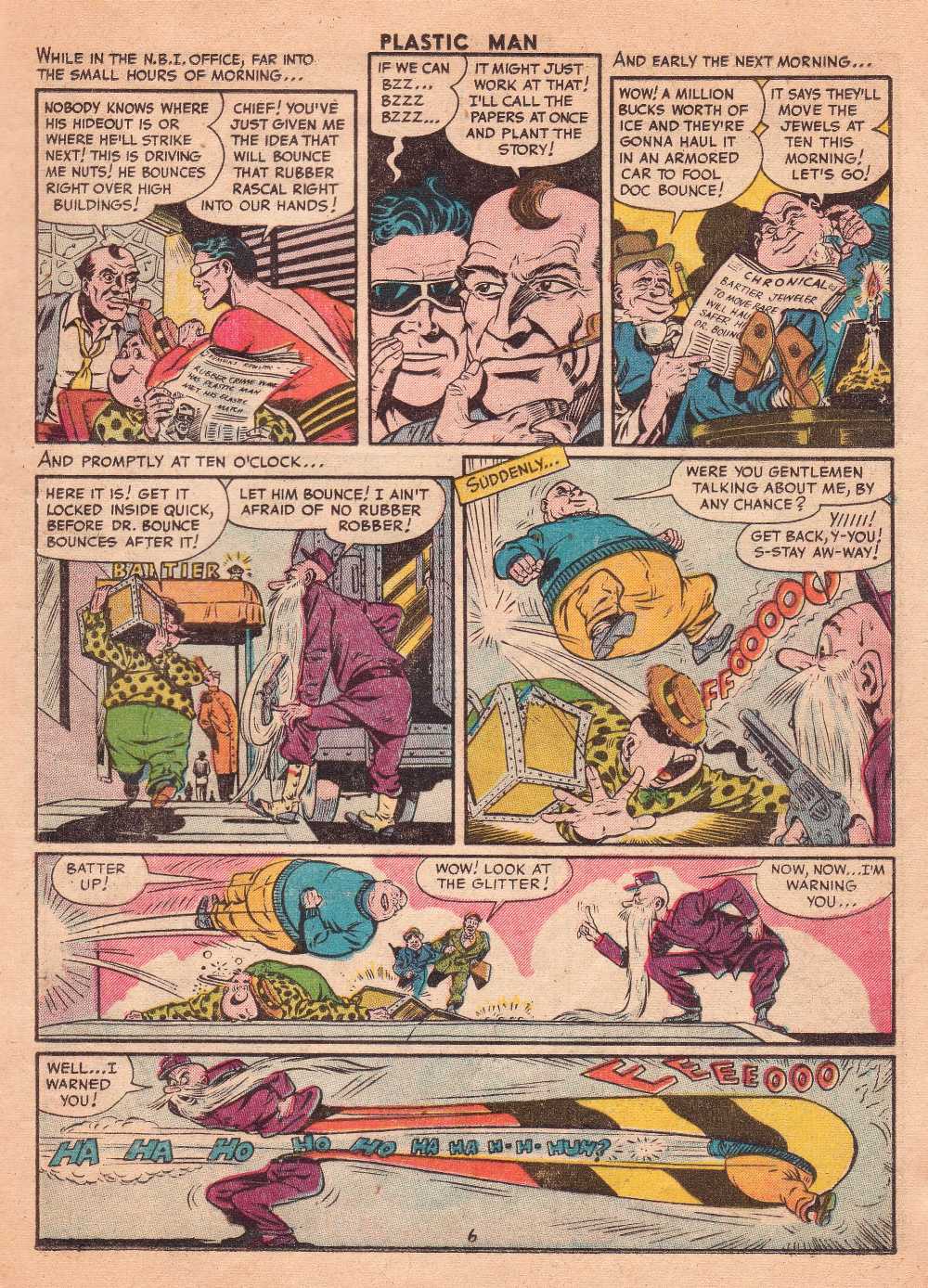 Read online Plastic Man (1943) comic -  Issue #60 - 17