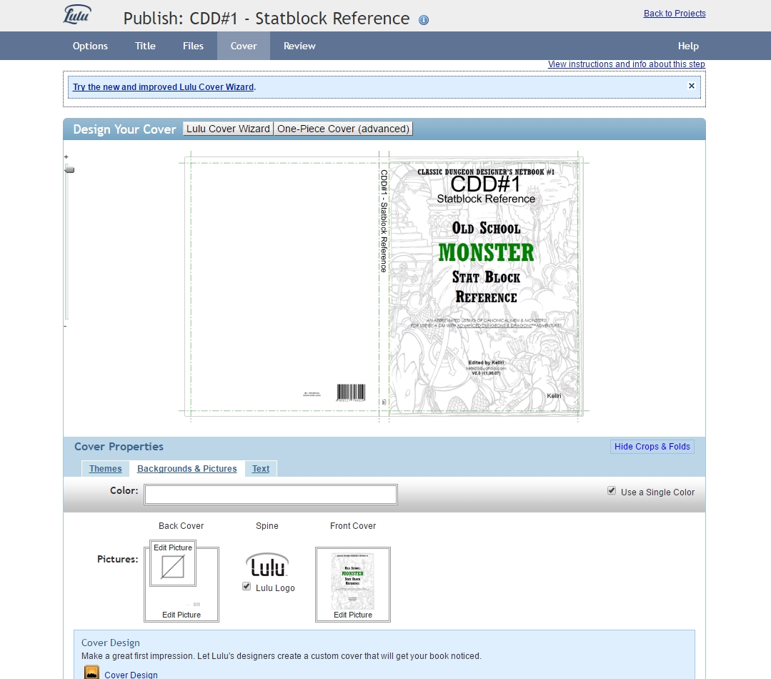 merlin vanlandingham print yourself a diy rpg book from a pdf with