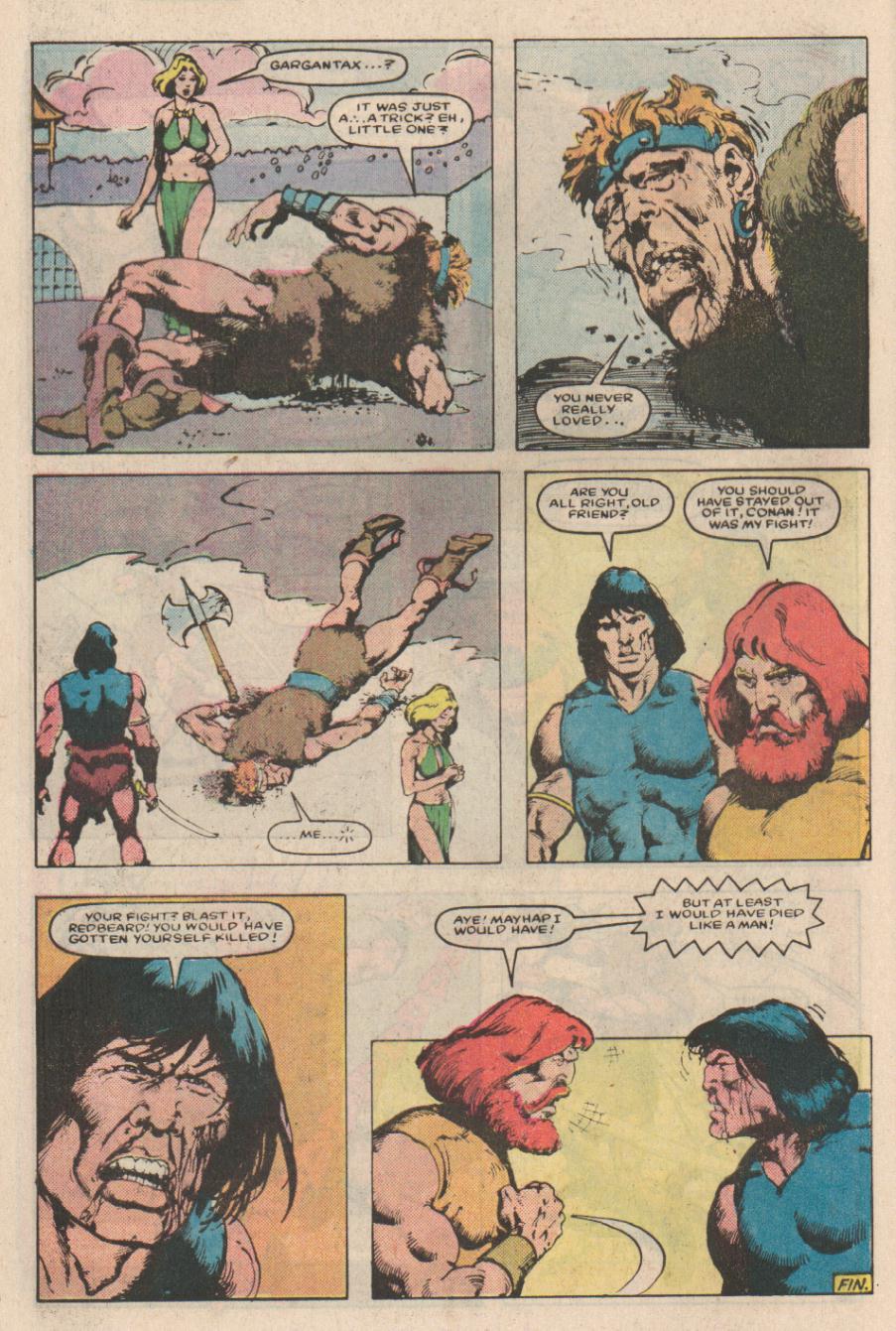 Read online Conan the Barbarian (1970) comic -  Issue #166 - 23