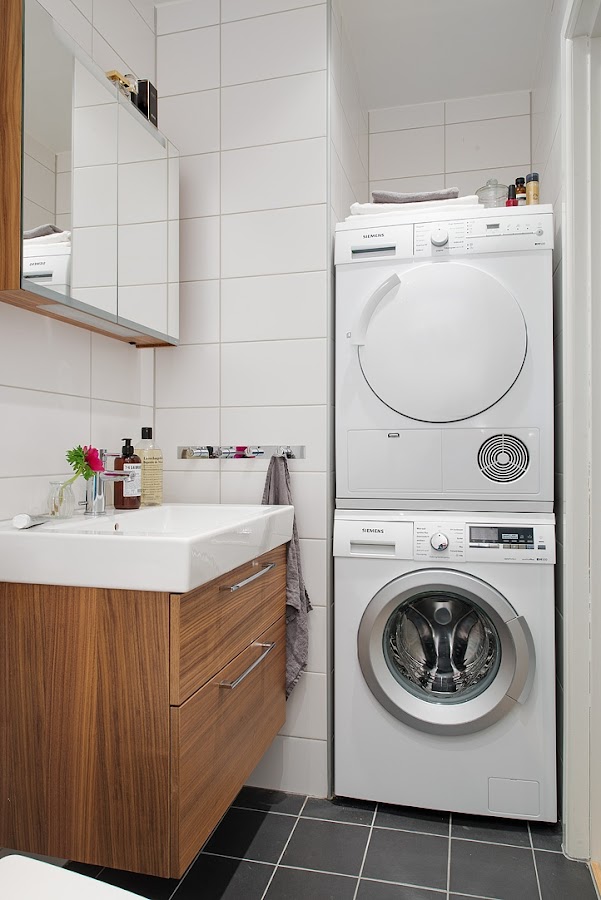 baño estilo nórdico