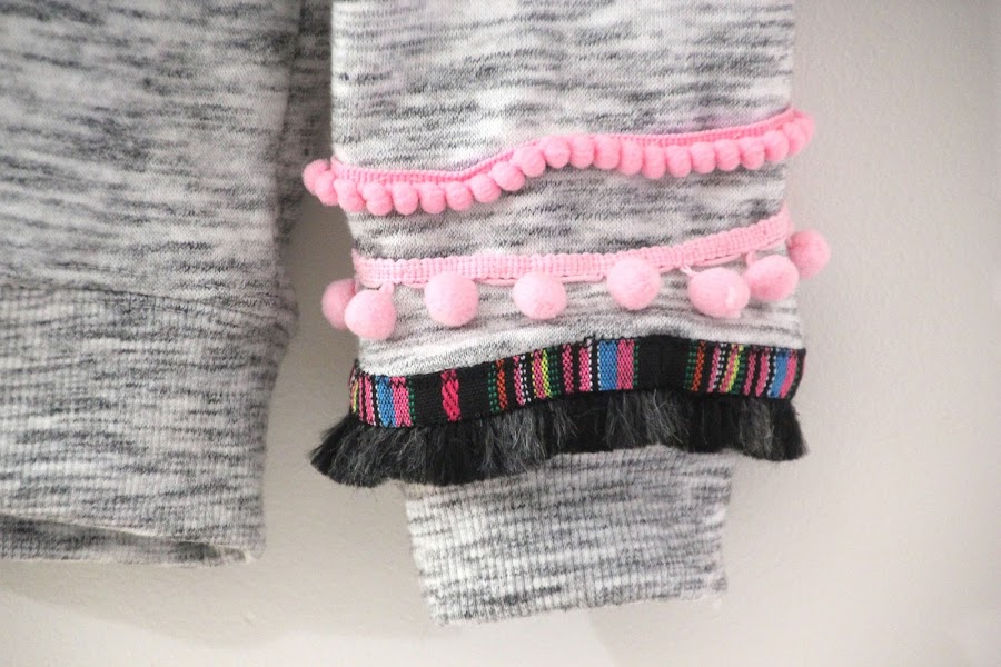 DIY ropa sudadera etnica