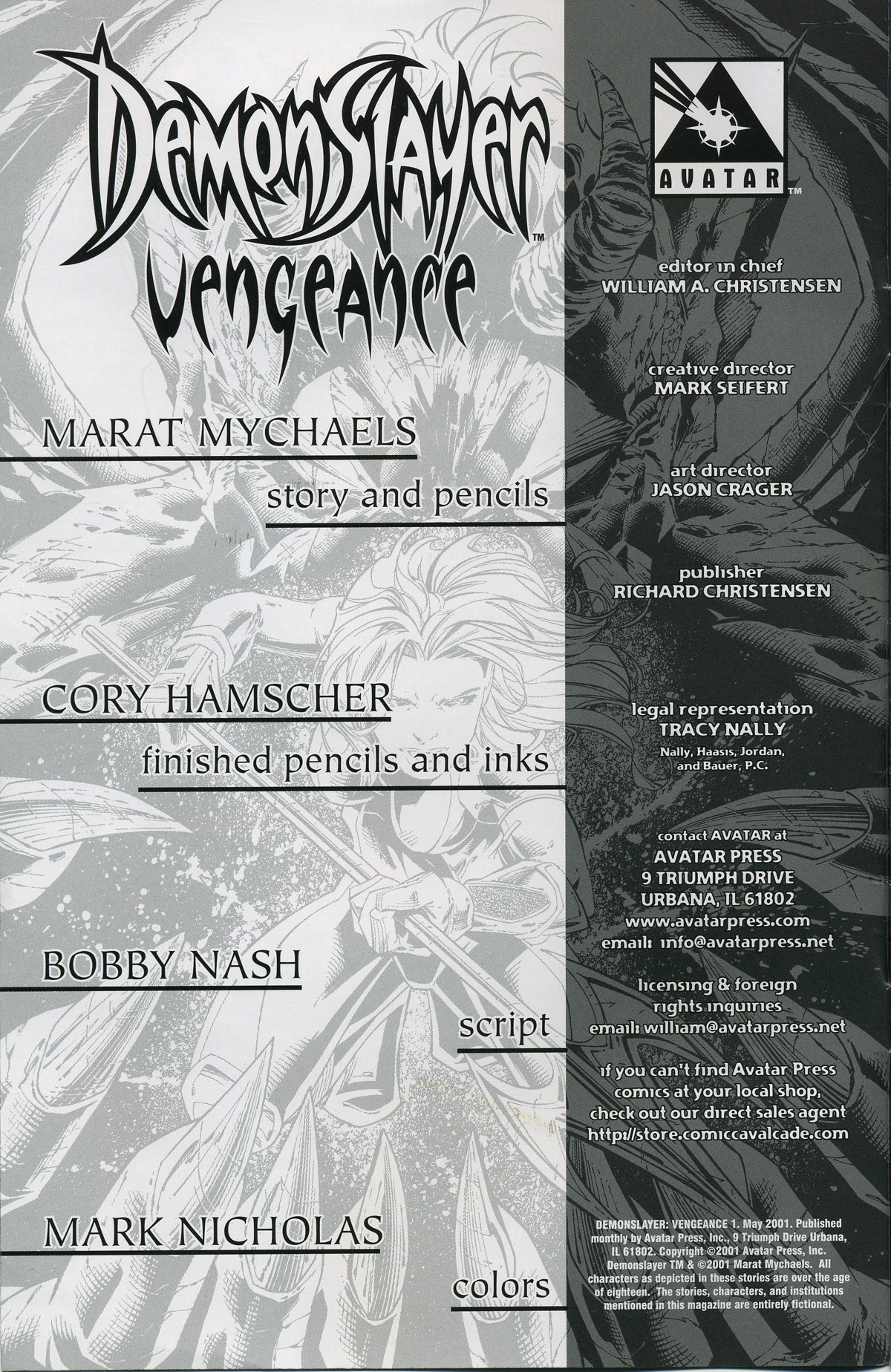 Read online Demonslayer: Vengeance comic -  Issue #1 - 2