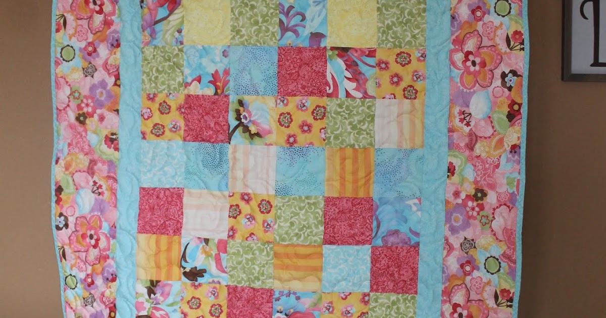 SunShine Sews... Floral Patchwork Quilt
