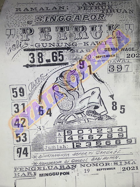 PREDIKSI singapura