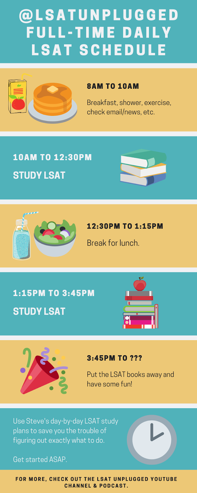 Can I Study For The Lsat In One Month Daily LSAT Schedule | Recommendations For Each Day