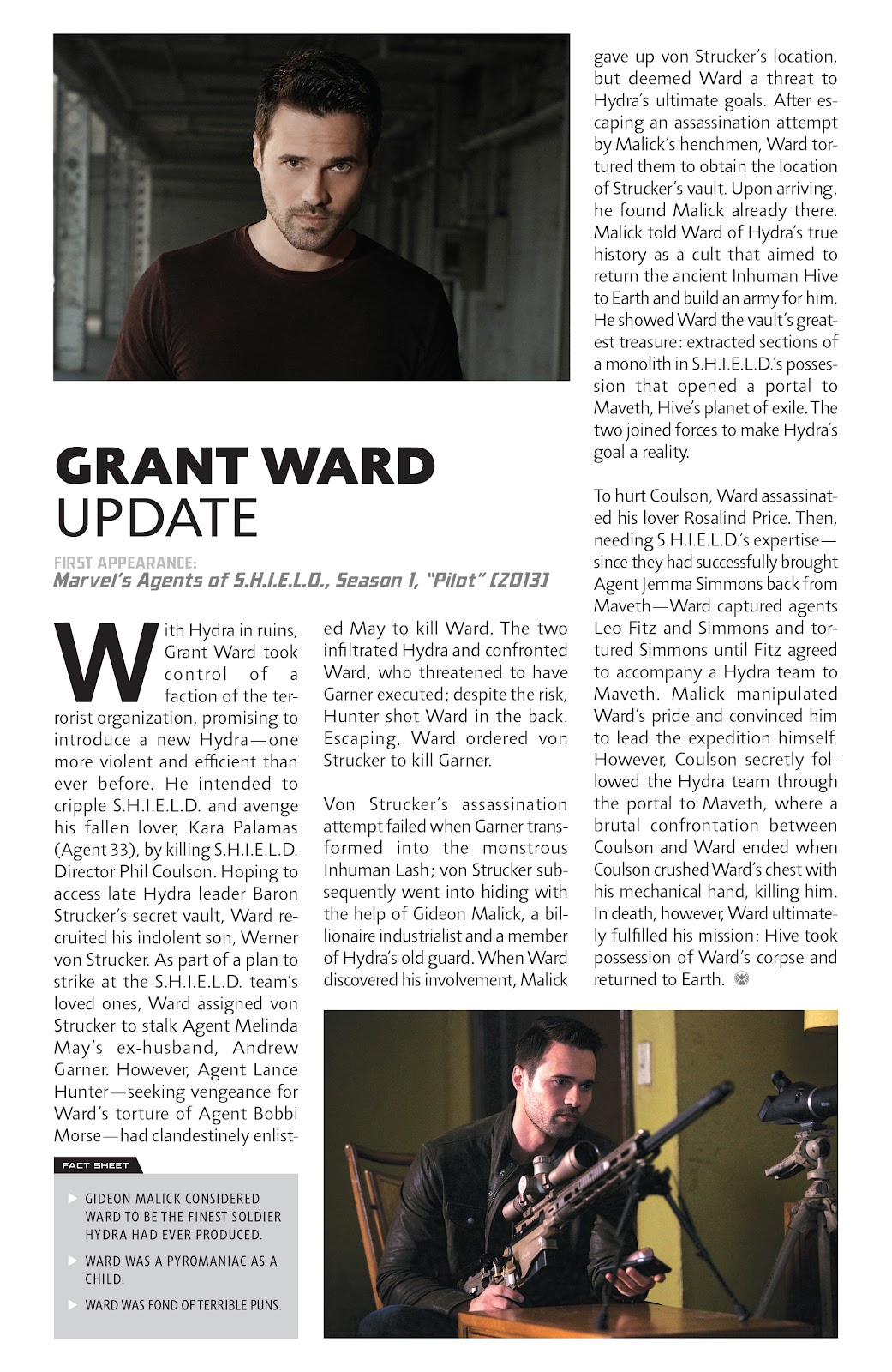 Guidebook to the Marvel Cinematic Universe - Marvel's Agents of S.H.I.E.L.D. Season Three issue Full - Page 15