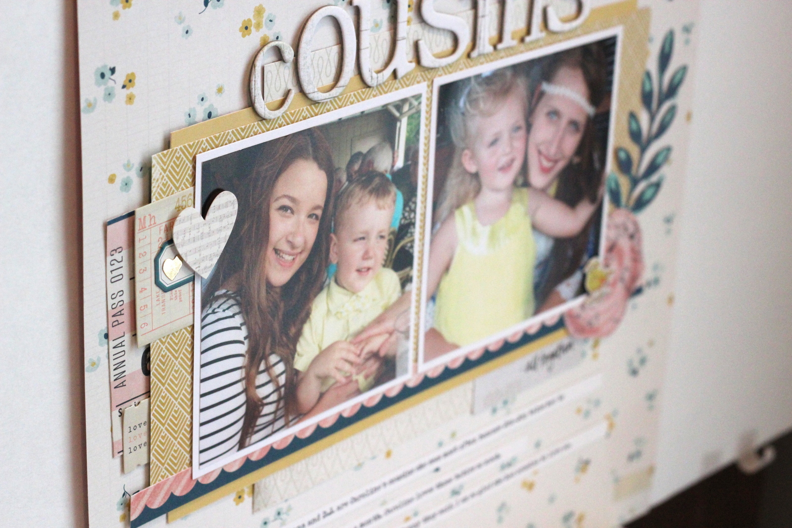 Online Scrapbook Classes Sketch 2