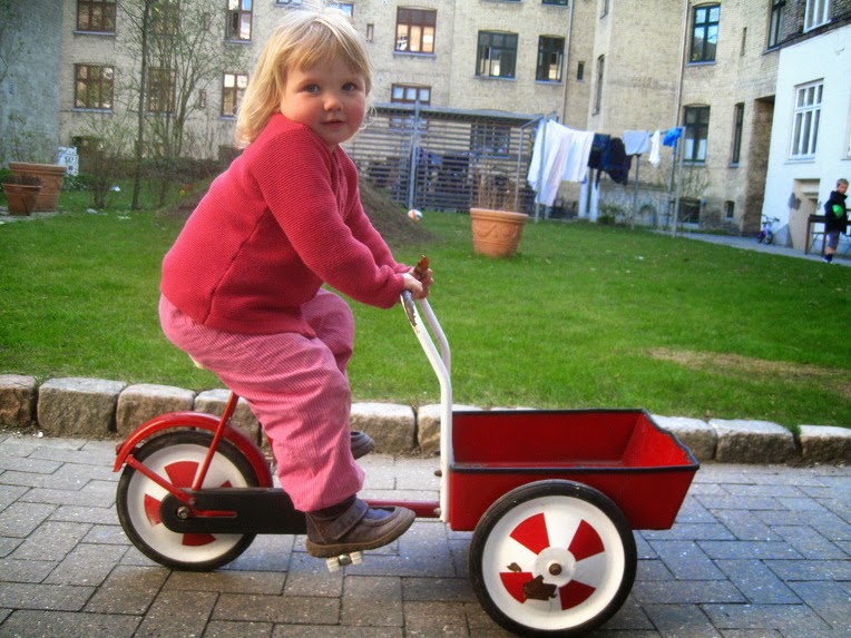 cargo bike with kids