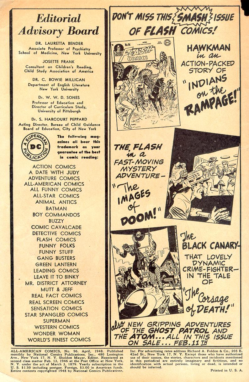 Read online All-American Comics (1939) comic -  Issue #96 - 2