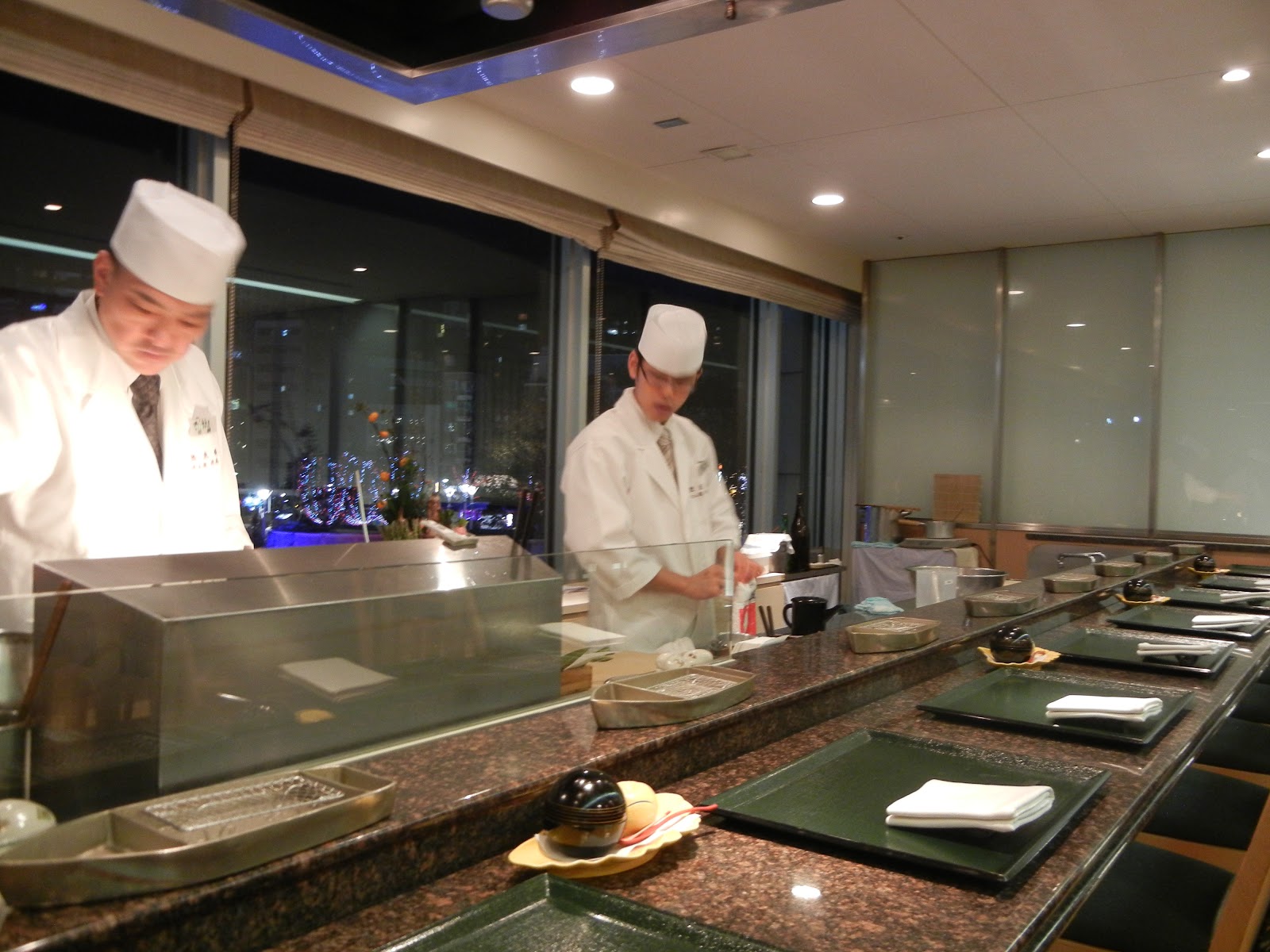 My eating life in Tokyo Tempura at a branch of prestige restaurant of Kyoto