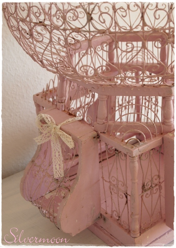 Silvermoon: antiker Vogelkäfig