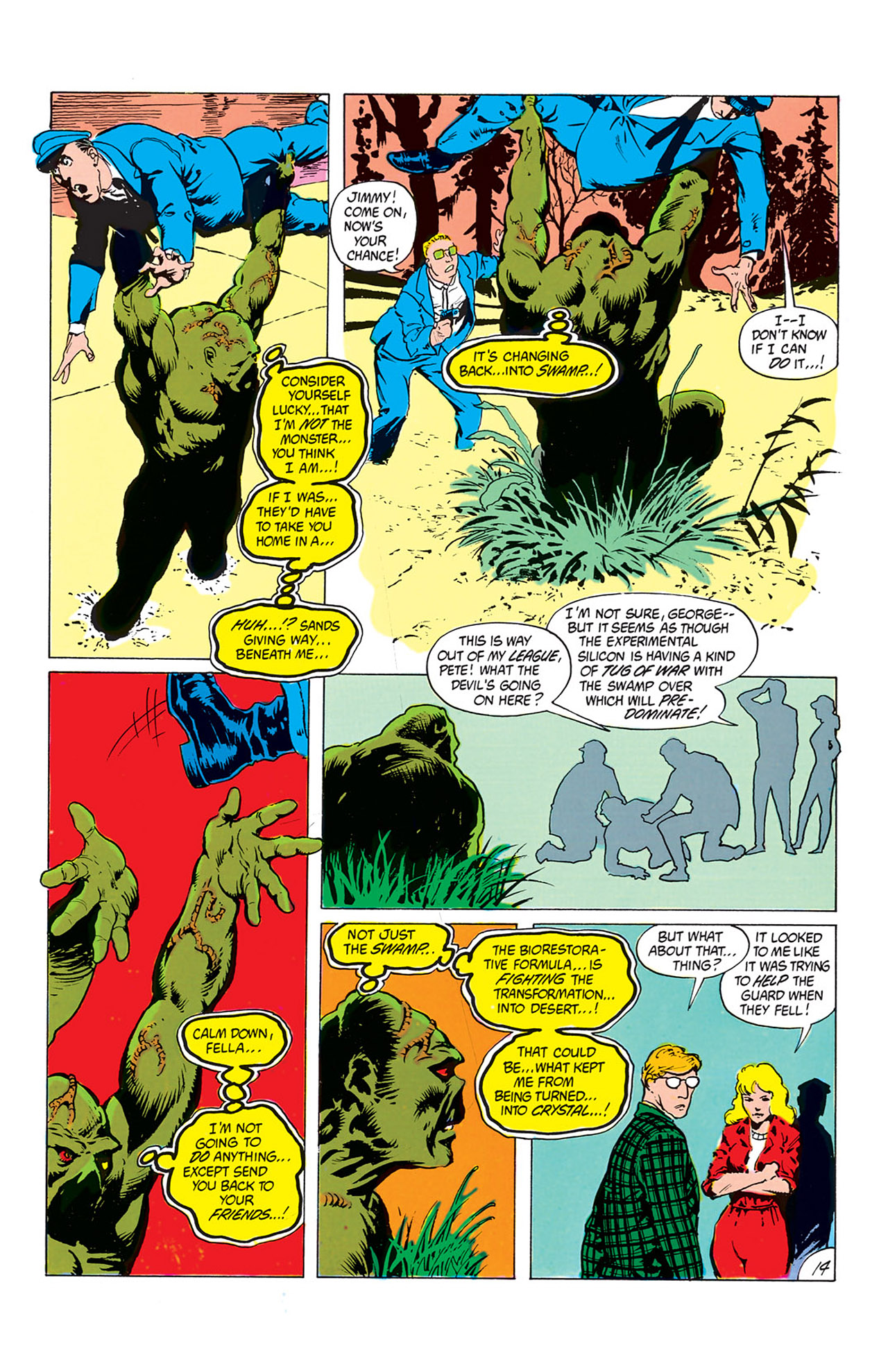 Read online Swamp Thing (1982) comic -  Issue #14 - 15