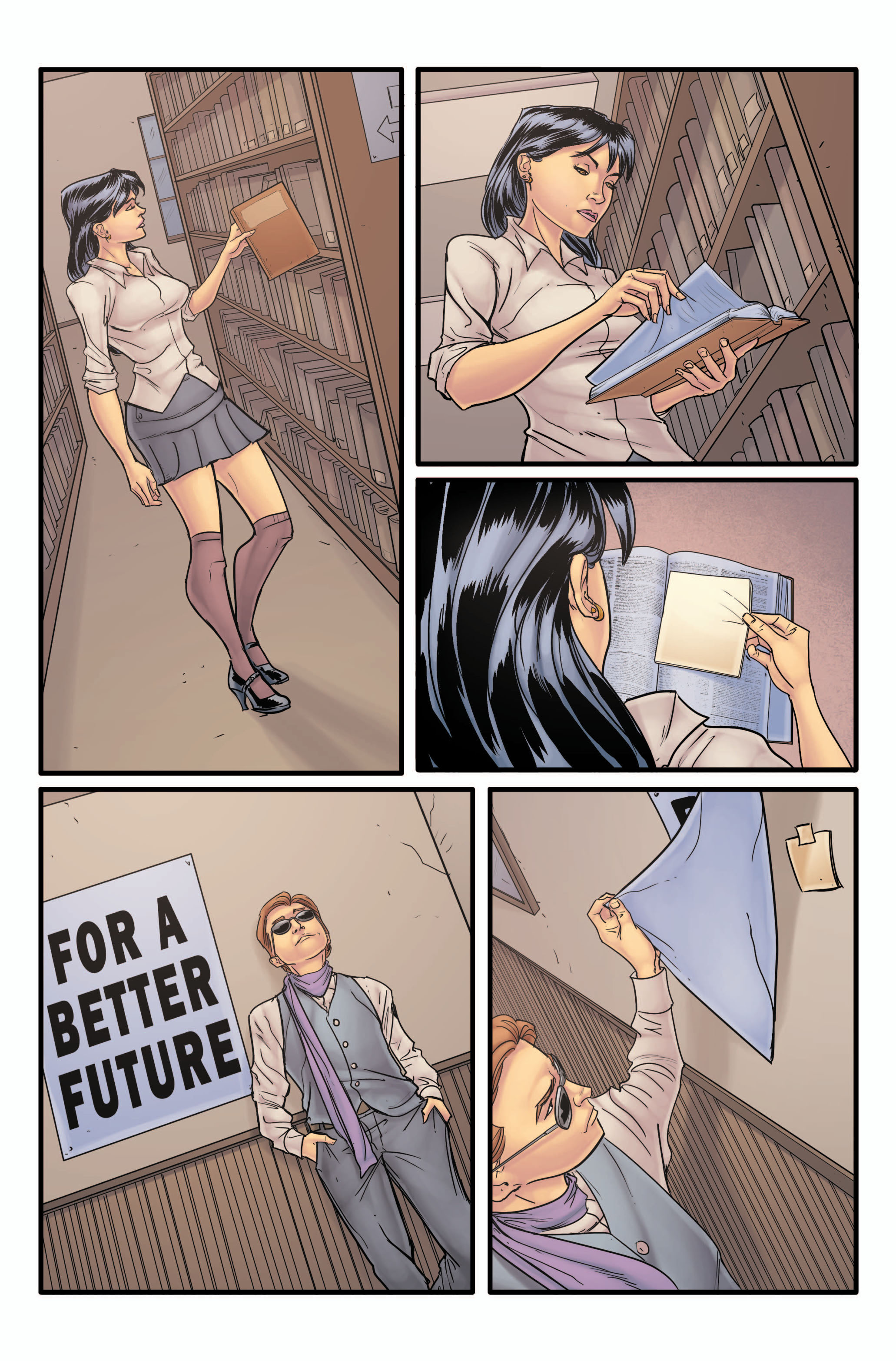 Read online Morning Glories comic -  Issue #4 - 13