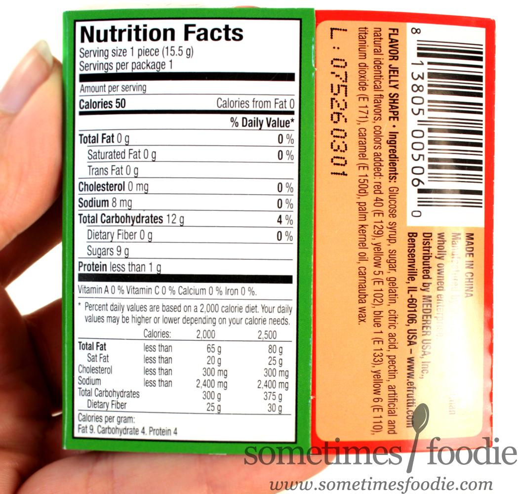 Sometimes Foodie efrutti Gummi Candy Pizza Five Below