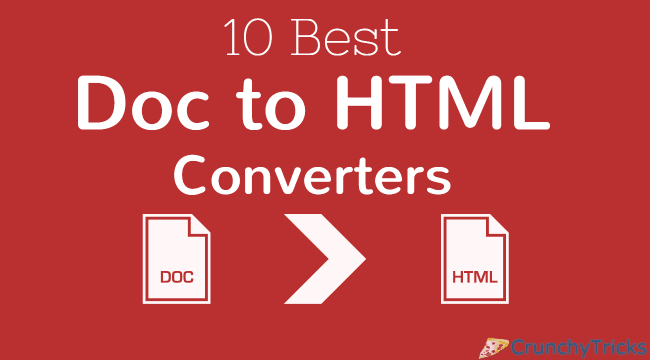 Doc to HTML Converters