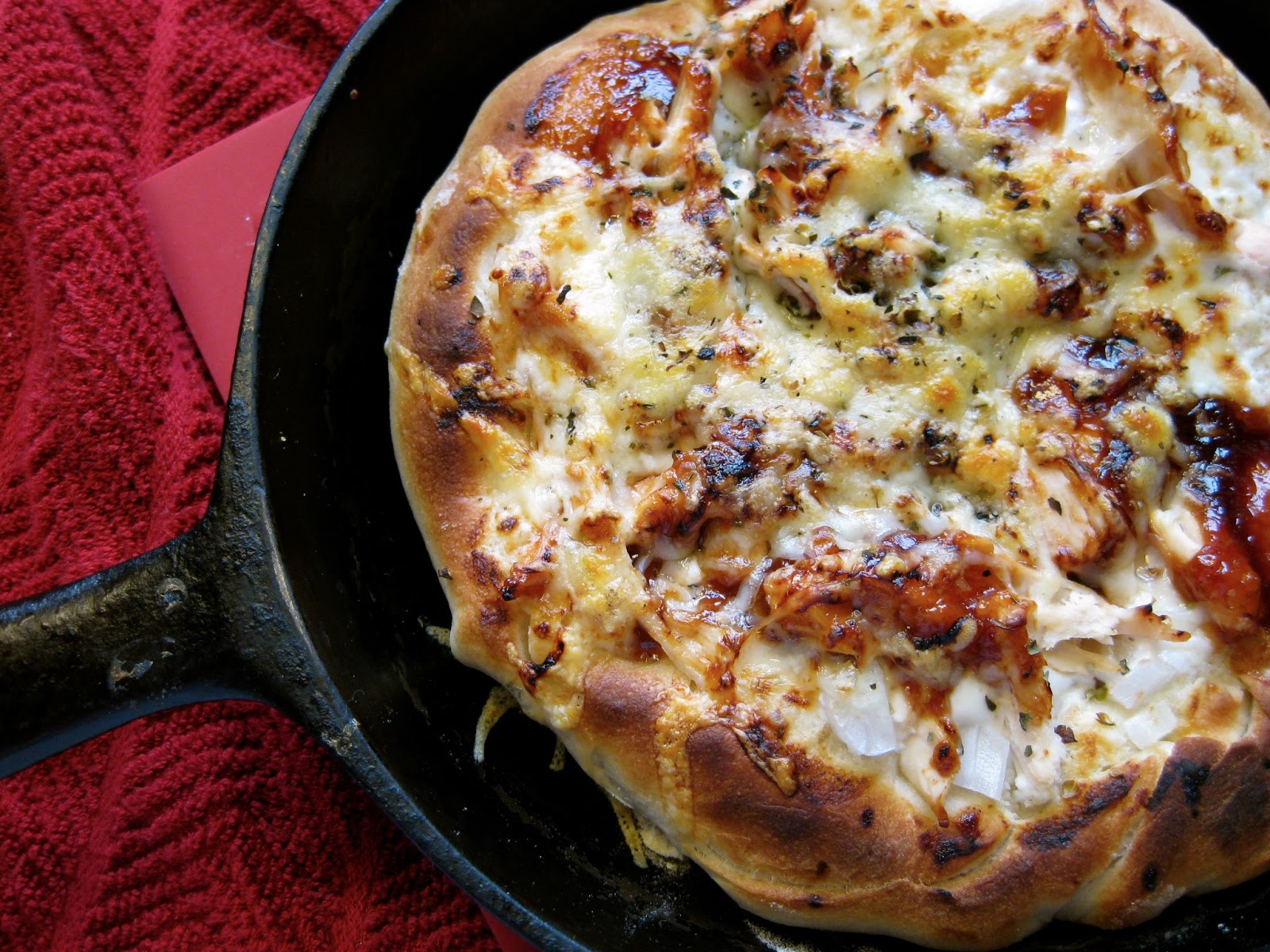 The Pittsburgh Kitchen Cast Iron Skillet BBQ 'Za