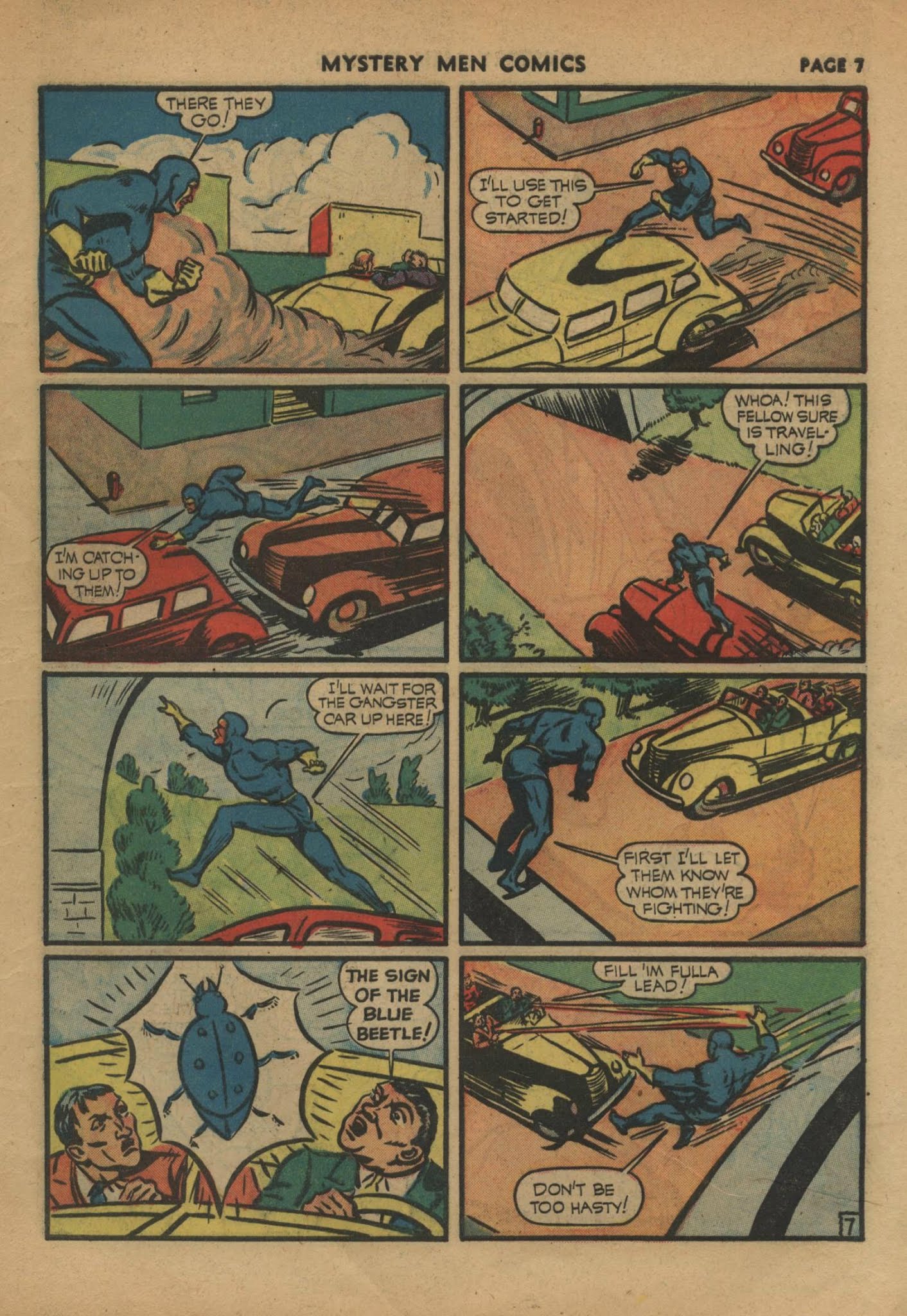 Read online Mystery Men Comics comic -  Issue #24 - 9