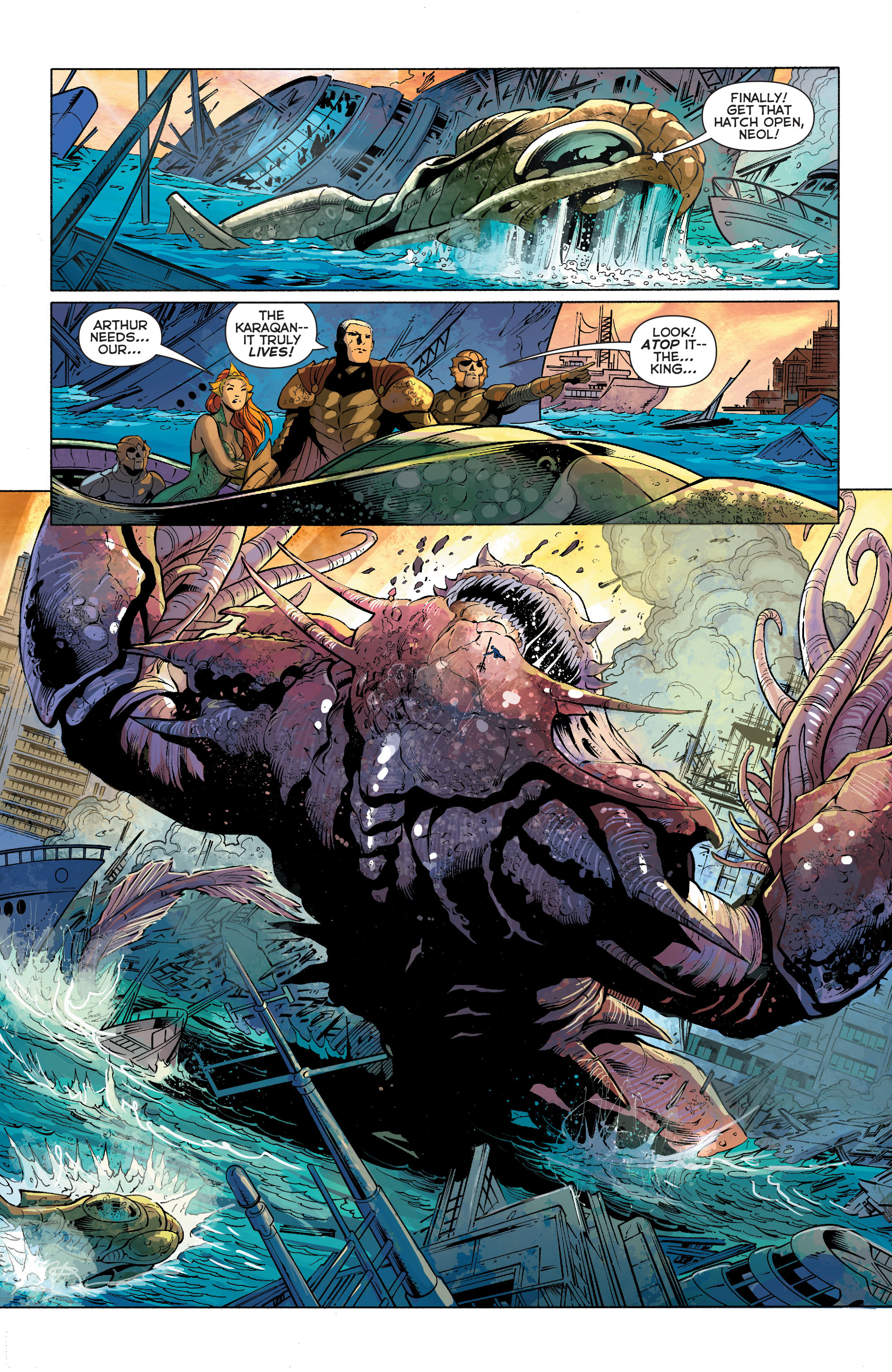 Read online Aquaman (2011) comic - Issue #27 - 16