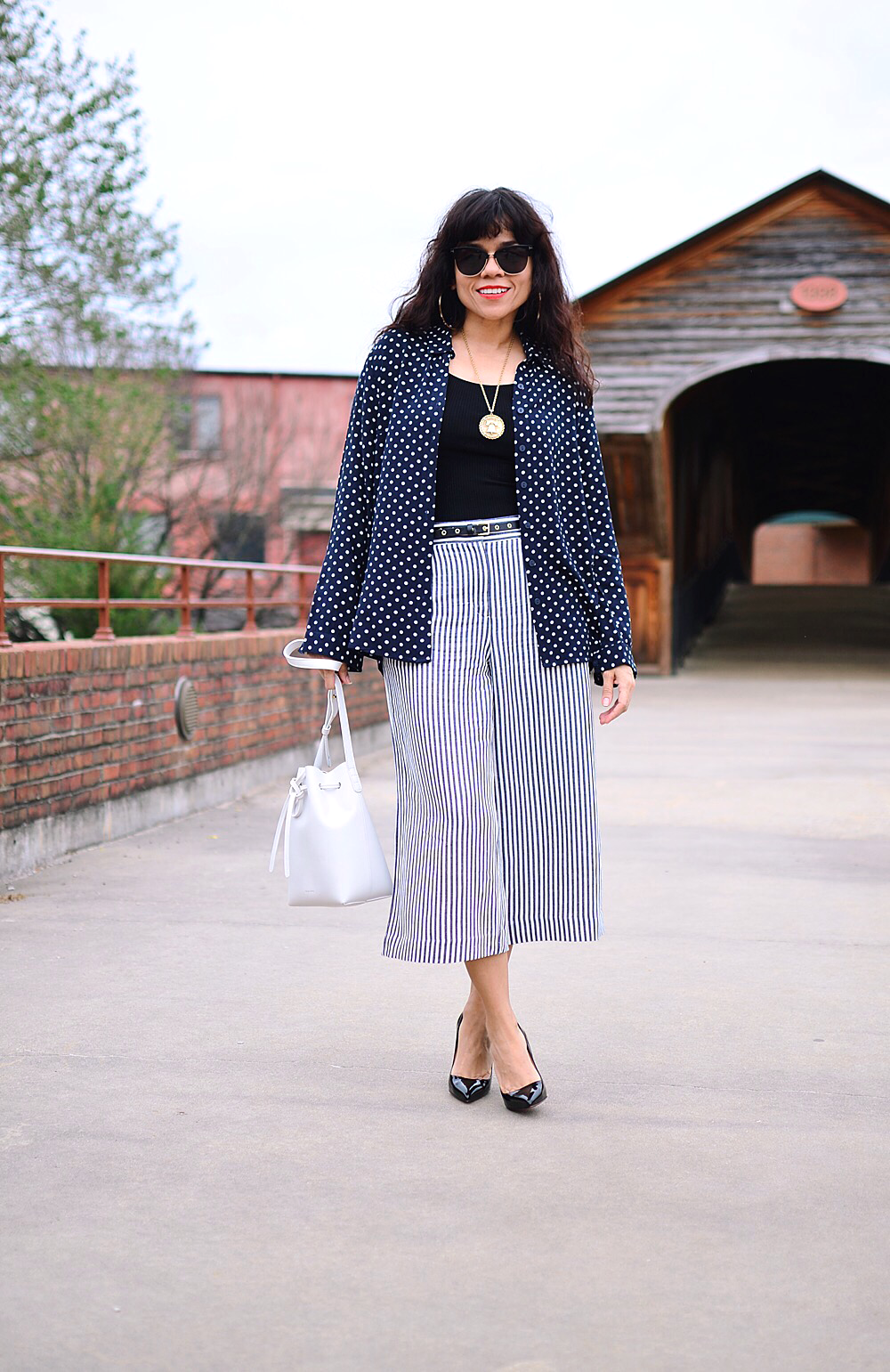 Culottes street style 