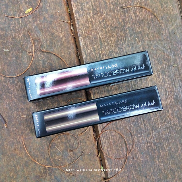 Review Maybelline tattoo brow gel