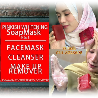 Pinkish Whitening Soap Mask