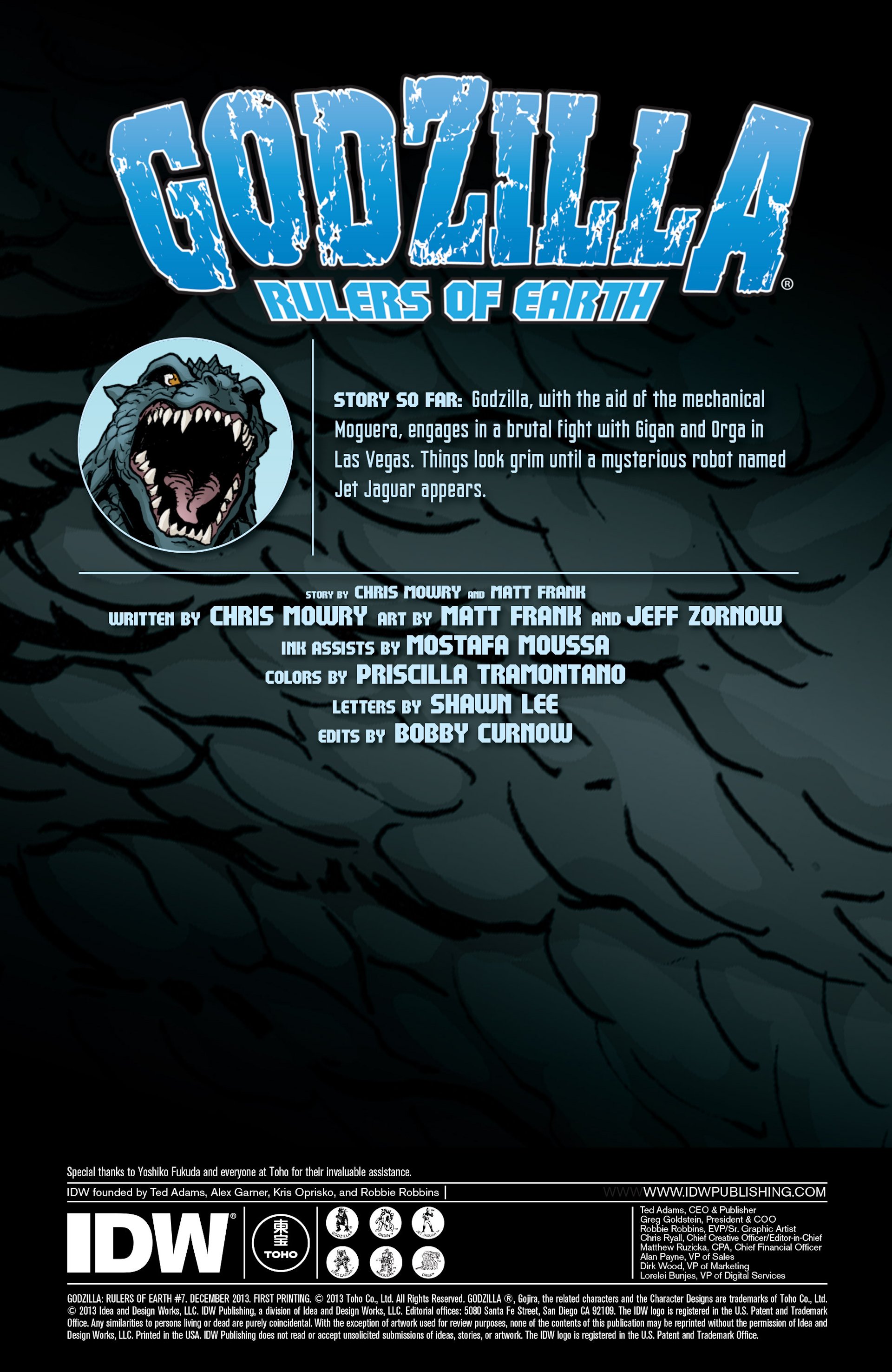Read online Godzilla: Rulers of Earth comic -  Issue #7 - 2