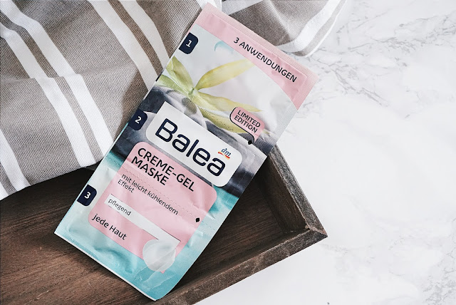 Balea Creme Gel Maske kühlender Effekt Balea Creme Gel Maske kühlender Effekt
