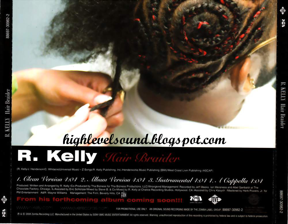 highest level of music R. Kelly Hair Braider(Promo_CDS)2008hlm