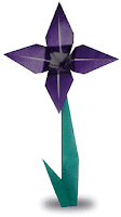 Flowers Origami: Iris Flowers | Paper Origami Guide