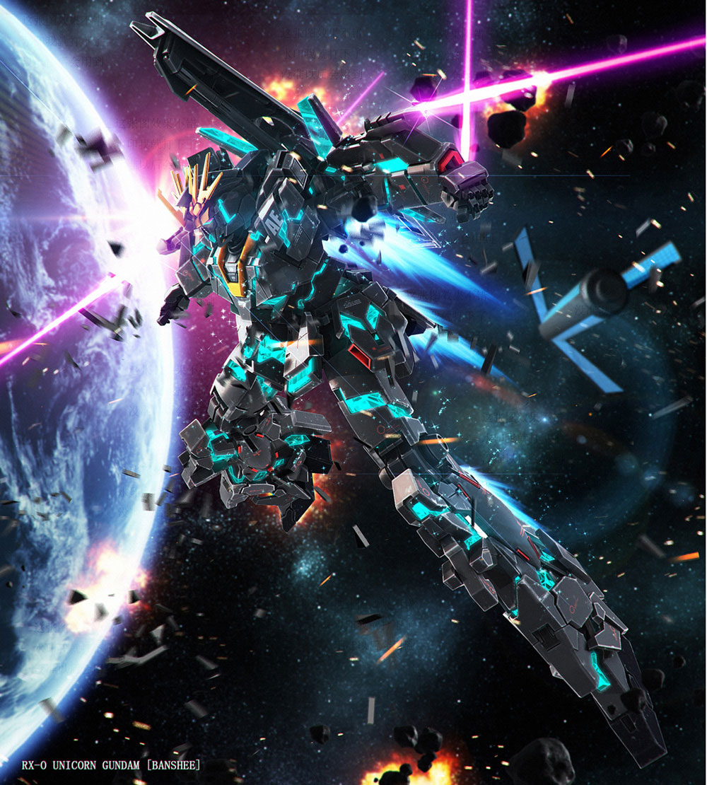 Rx 0 Unicorn Gundam And Banshee Final Battle Ver Wallpaper Images Gundam Kits Collection News And Reviews