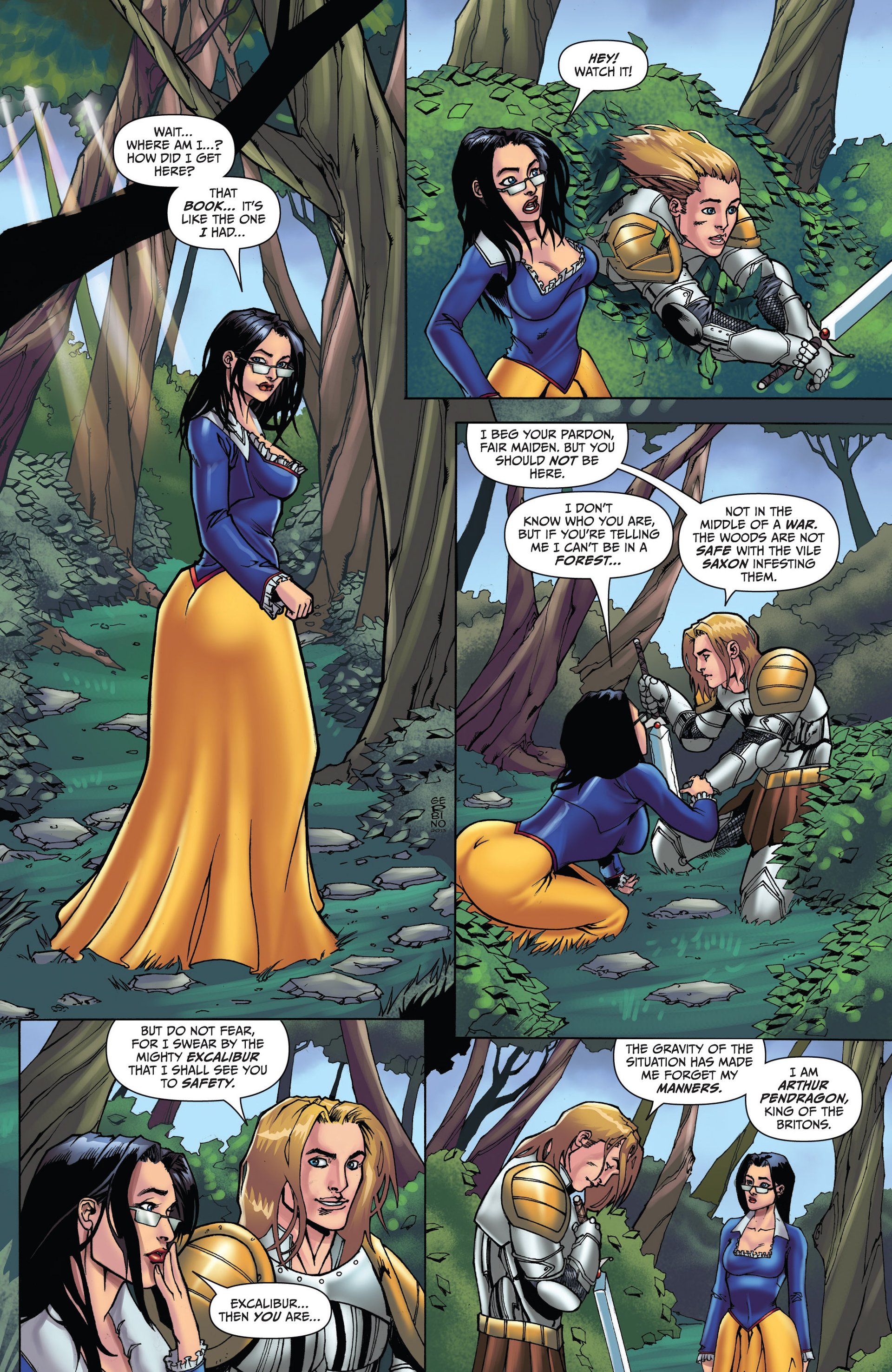 Read online Grimm Fairy Tales (2005) comic -  Issue #93 - 8