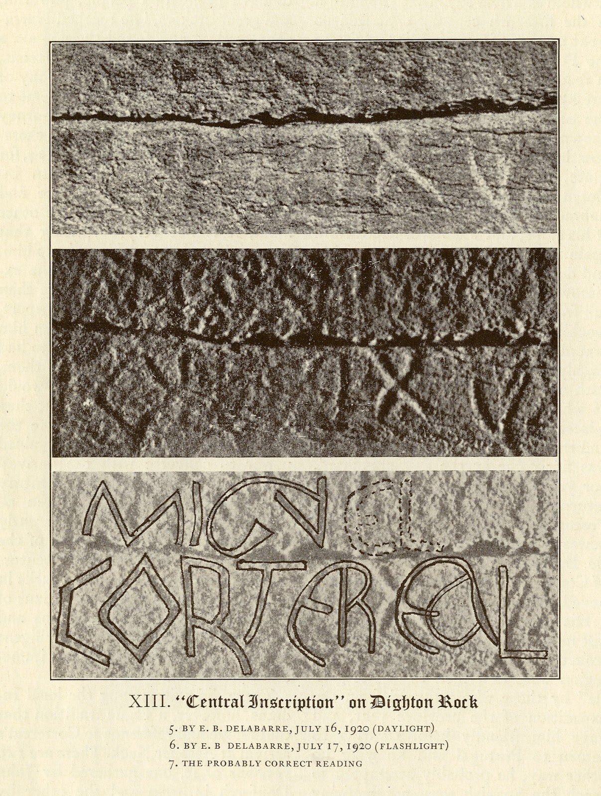 State Library of Massachusetts Dighton Rock and its Portuguese