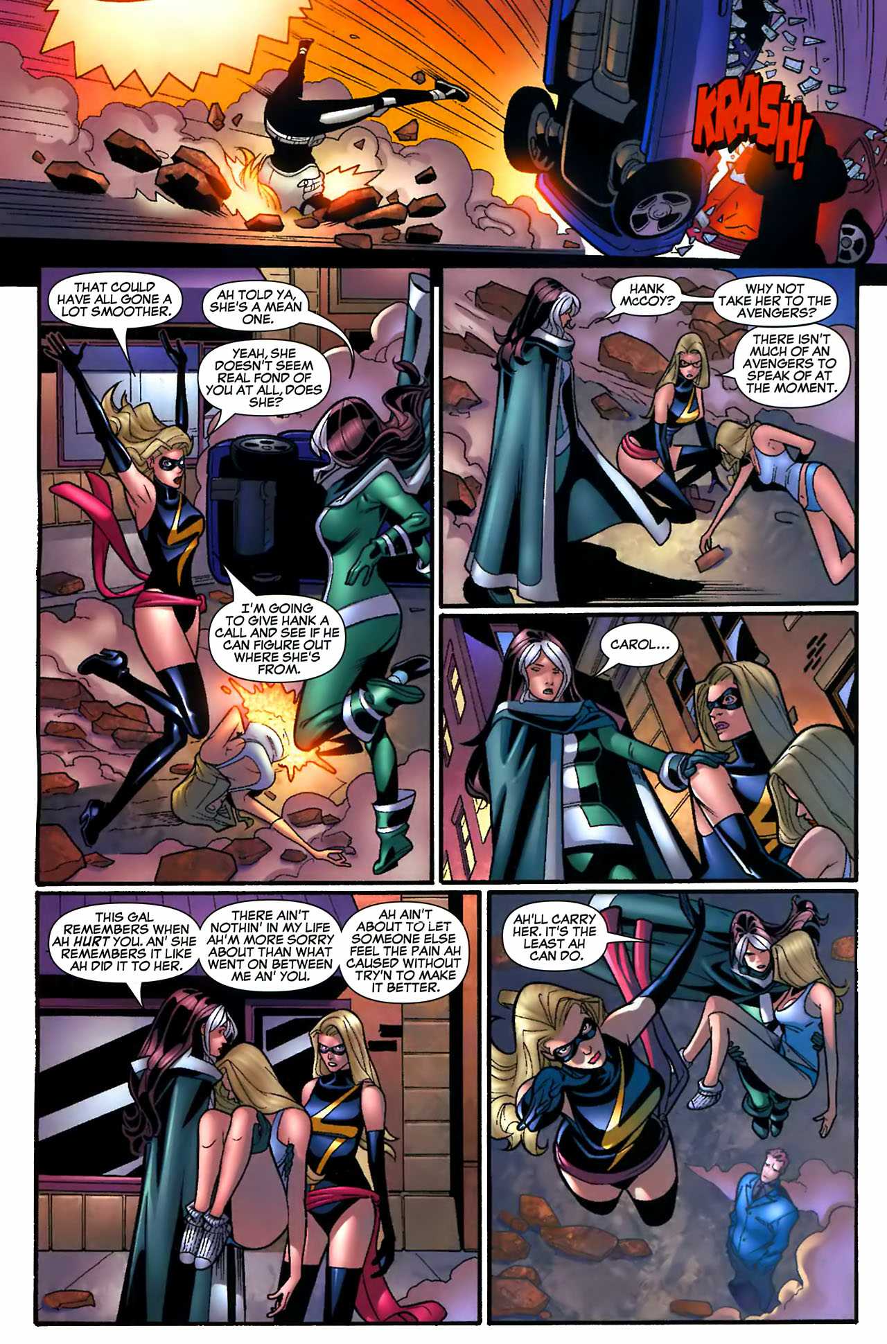 Read online Ms. Marvel (2006) comic -  Issue #9 - 11