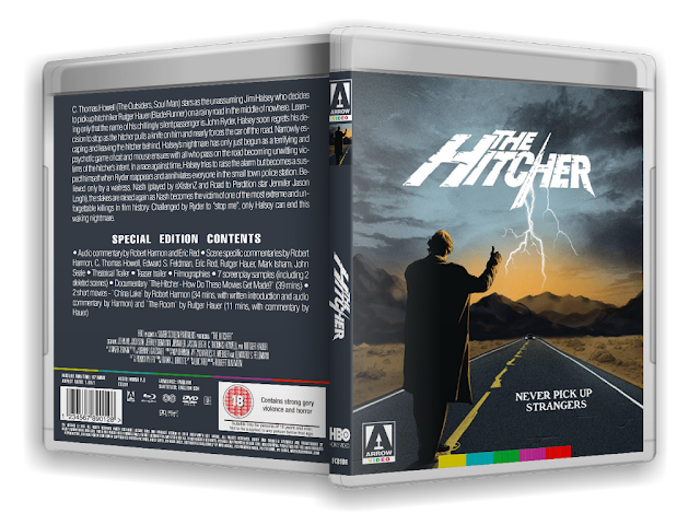 The Hitcher 1986 Arrow Video Blu Ray Cover Free Download