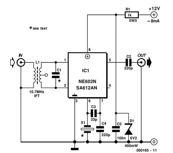AM SW Converter with NE602