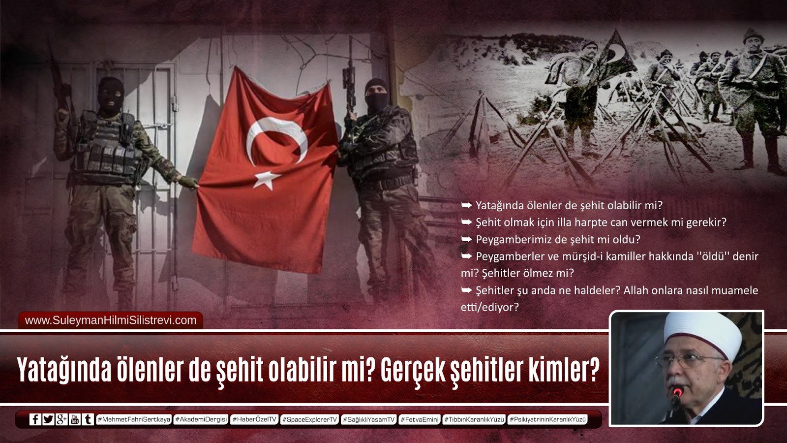 Seyfettin Alkan Hoca�nın sohbeti Yatağında ölse de şehit olanlar
