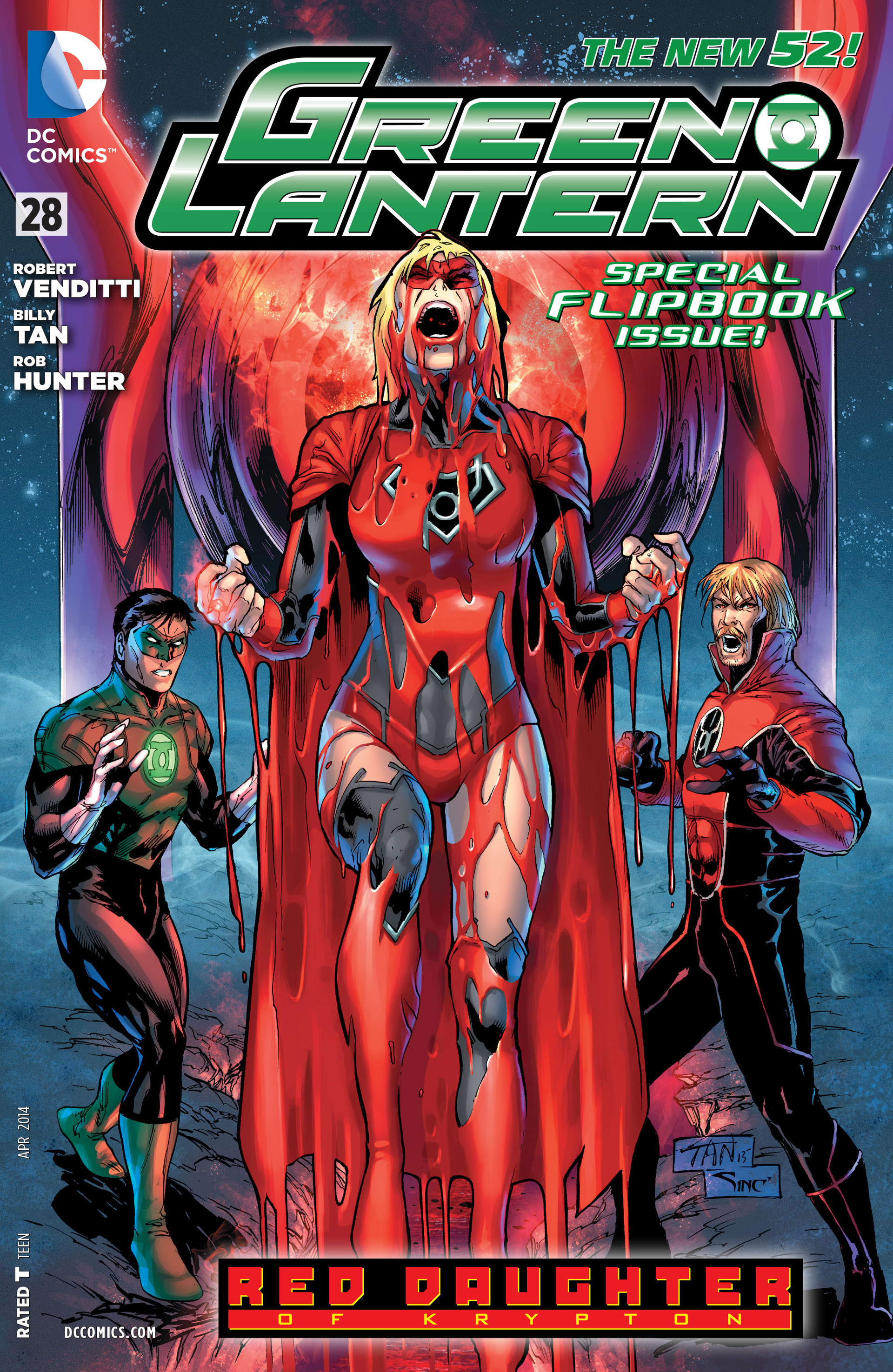 Read online Green Lantern (2011) comic -  Issue #28 - 1