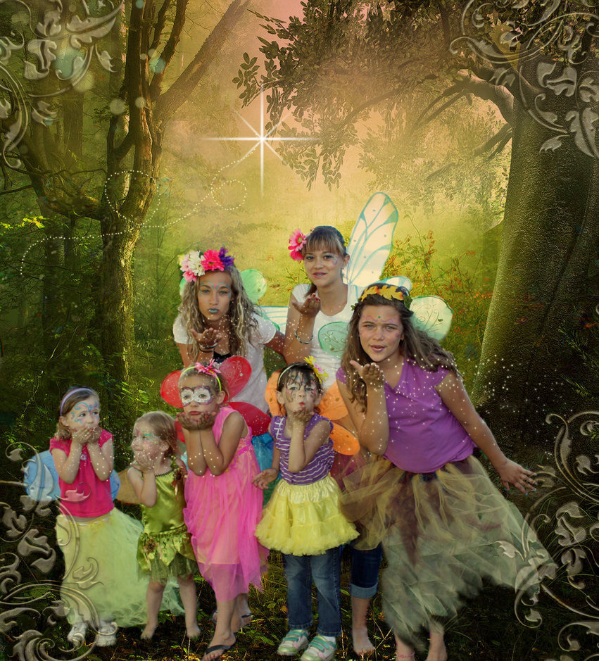 The High Flying Adventures of Gramma Luvlee Fairies and Elves