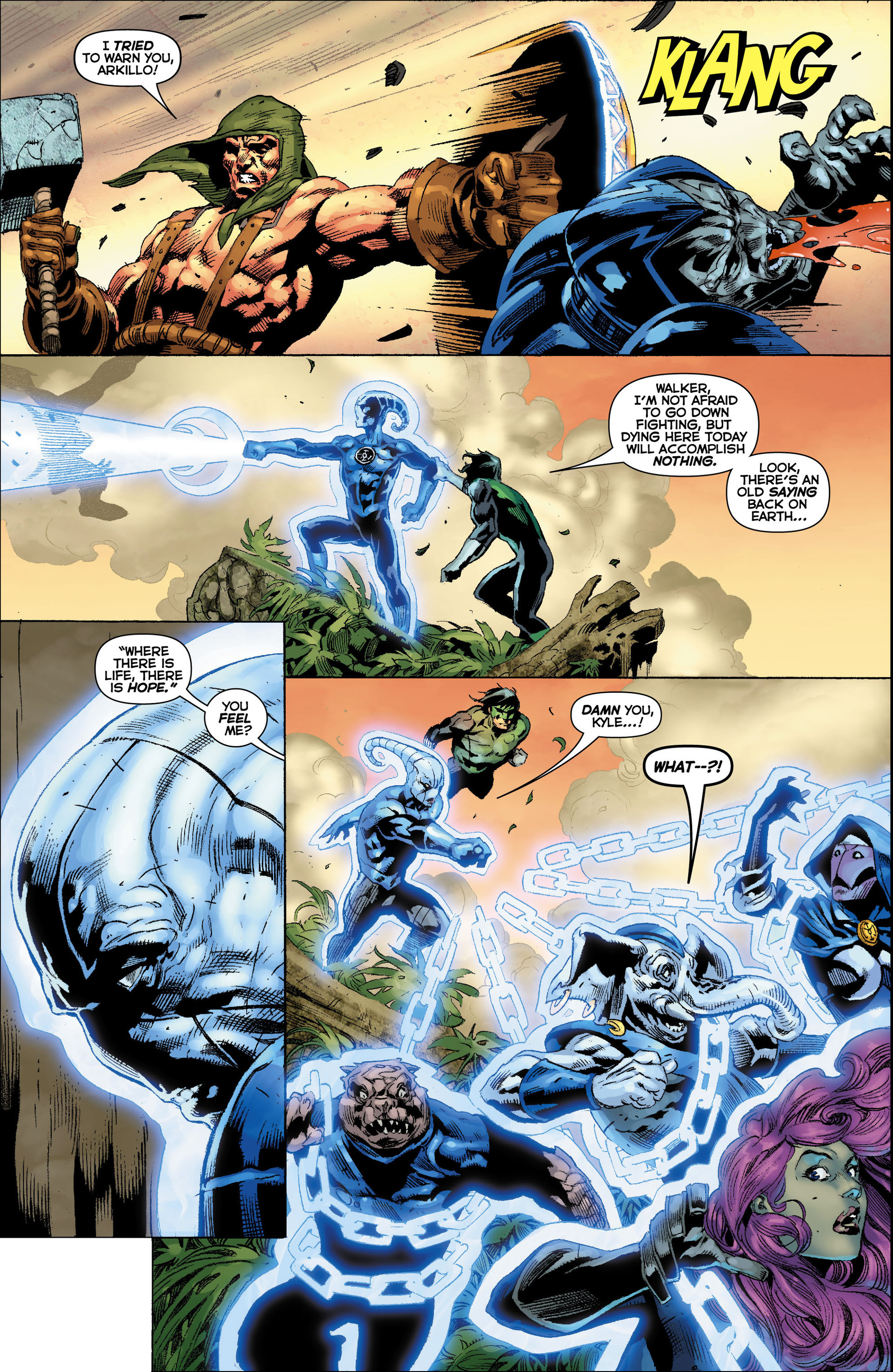 Read online Green Lantern: New Guardians comic -  Issue #10 - 19