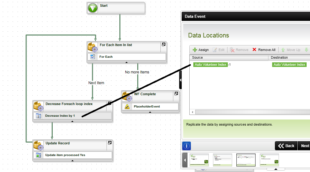 SharePoint and K2 Blackperl: For each loop processes half of the items ...