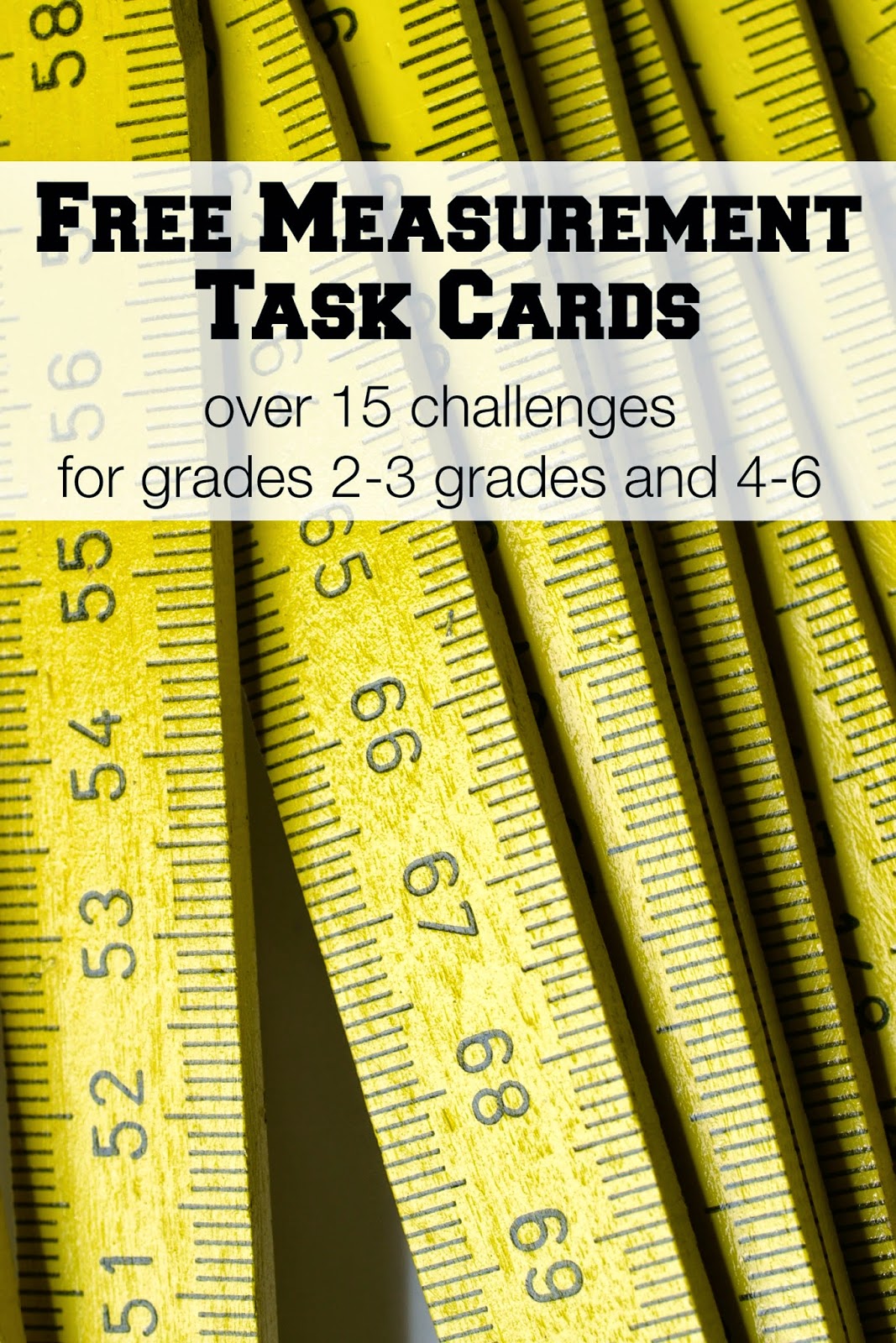 FREE Math Printables Series: Measuring Printables and Ideas