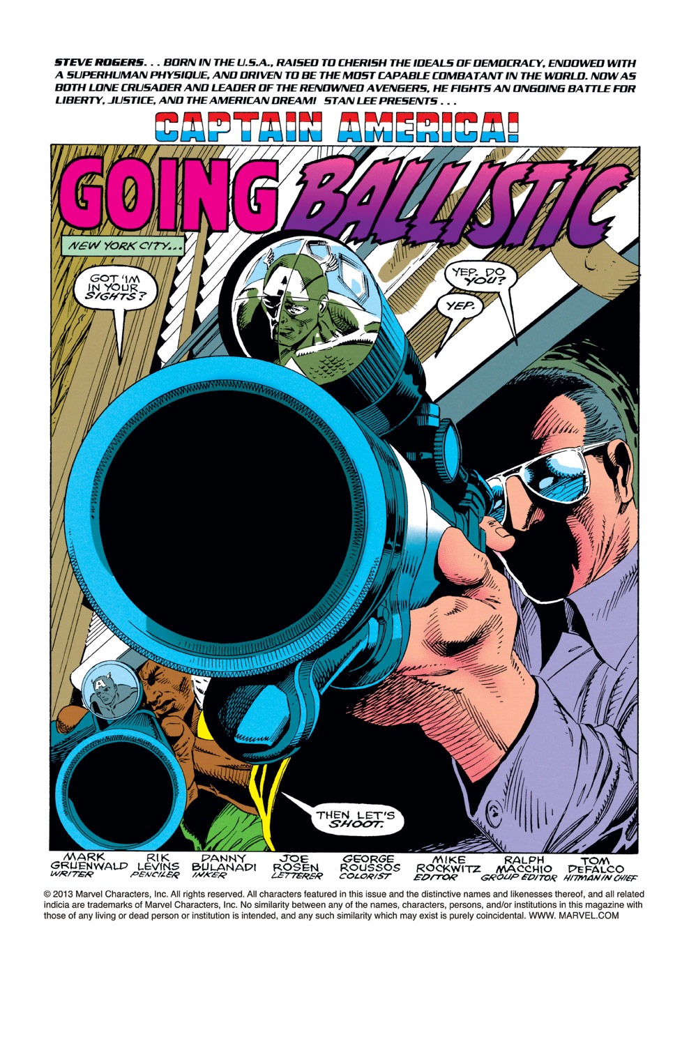 Read online Captain America (1968) comic -  Issue #422 - 2