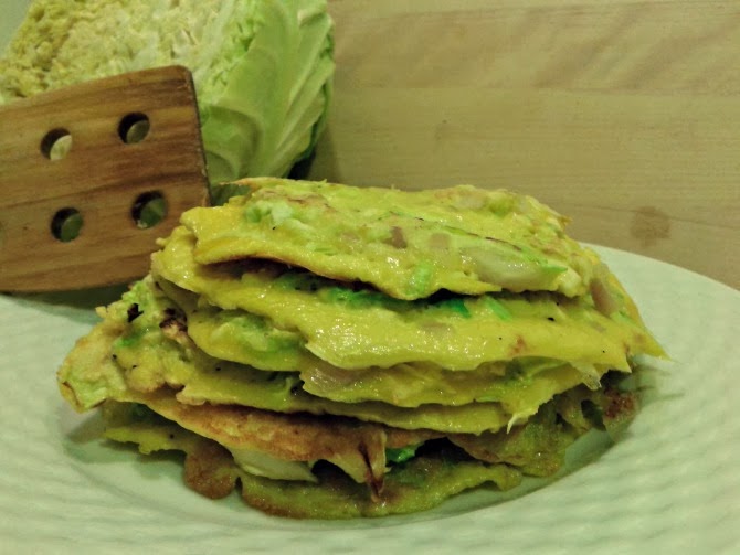 frittelle di verza - cabbage pancakes