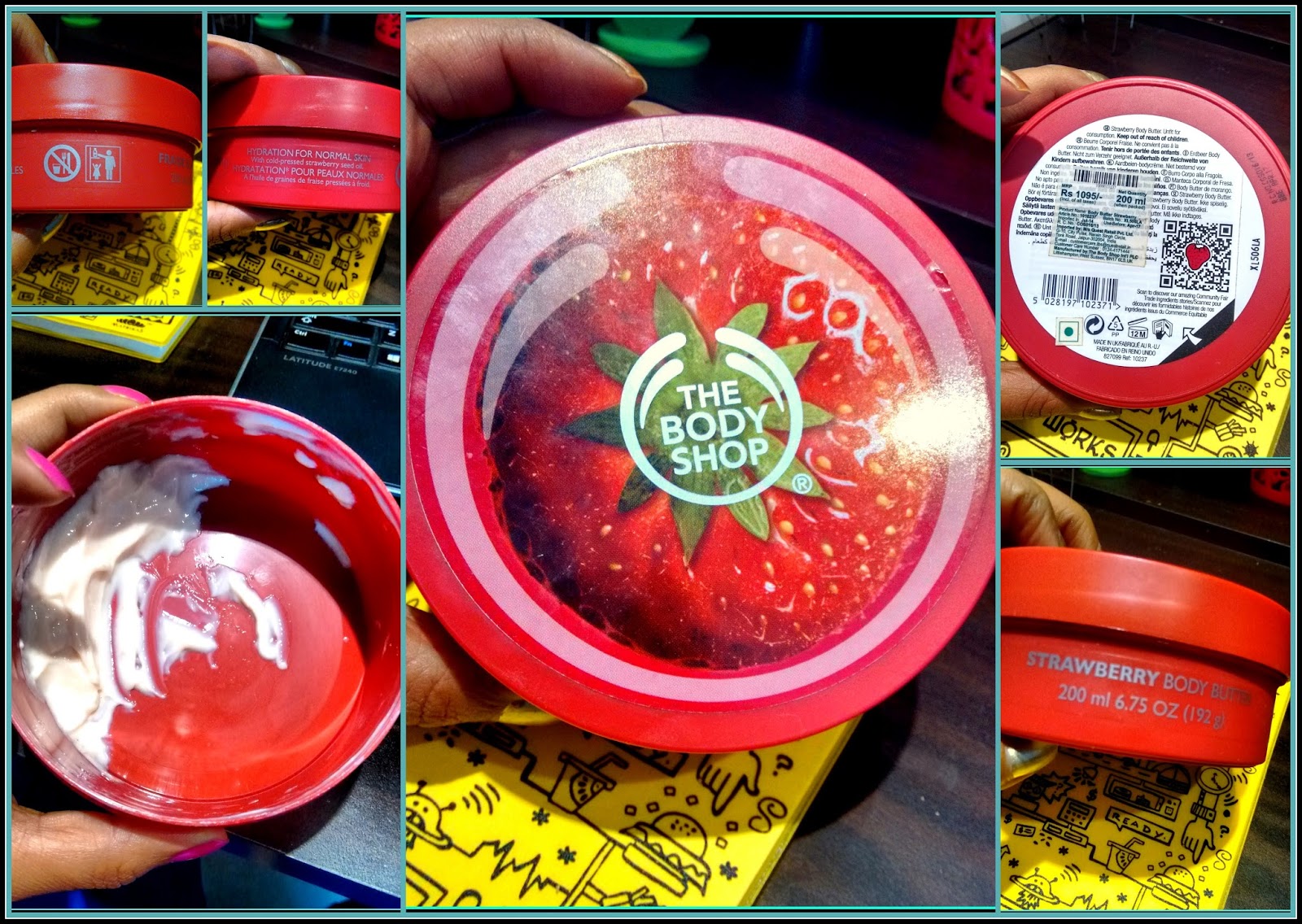 to BeautyAndTheCode Blog Page !! The Body Shop Strawberry Body