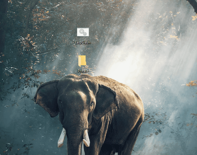 How to create a secret folder using notepad | test