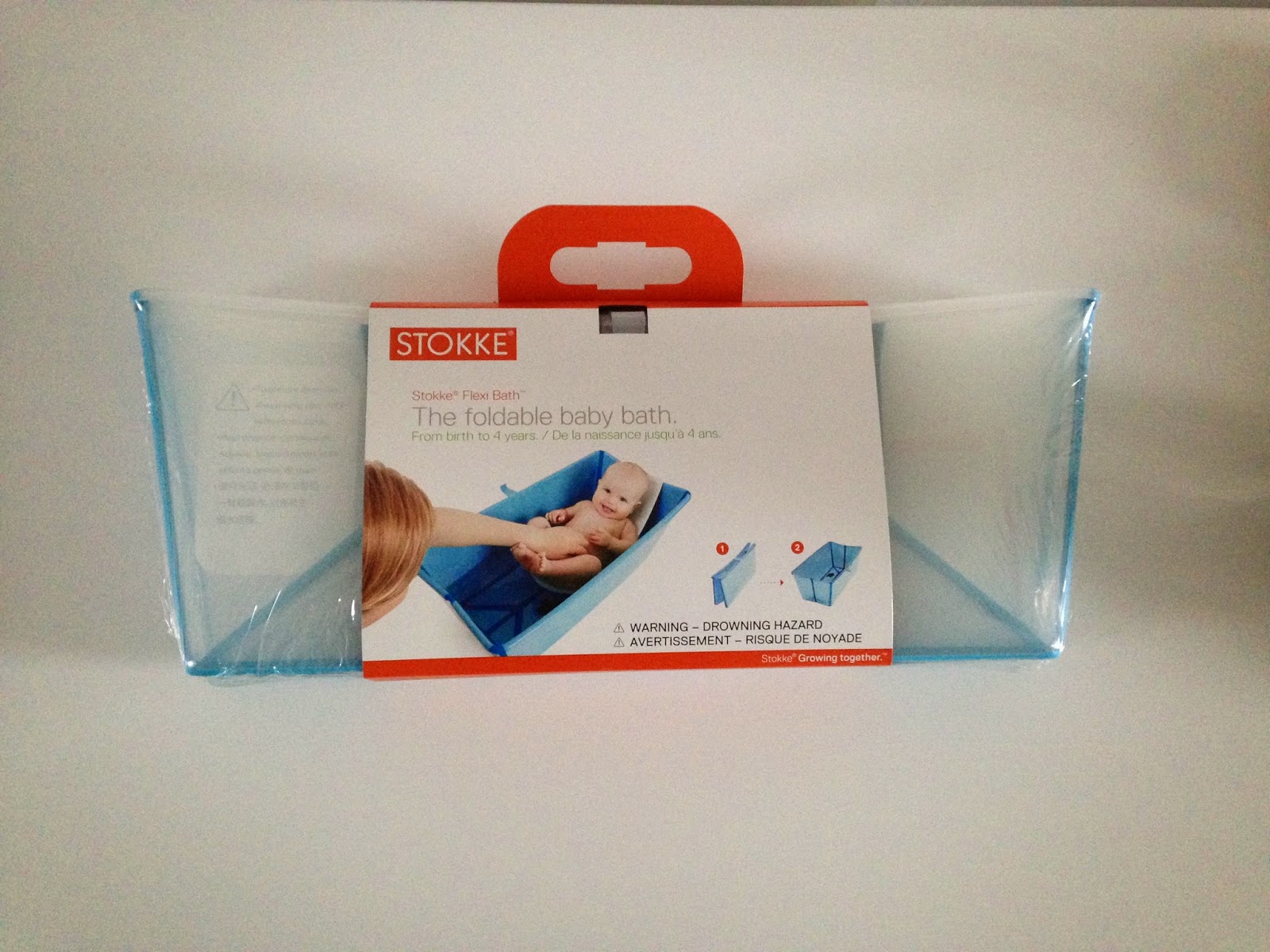 SEMI FASHION Stokke Flexi Baby Bath & John Lewis Bath Support