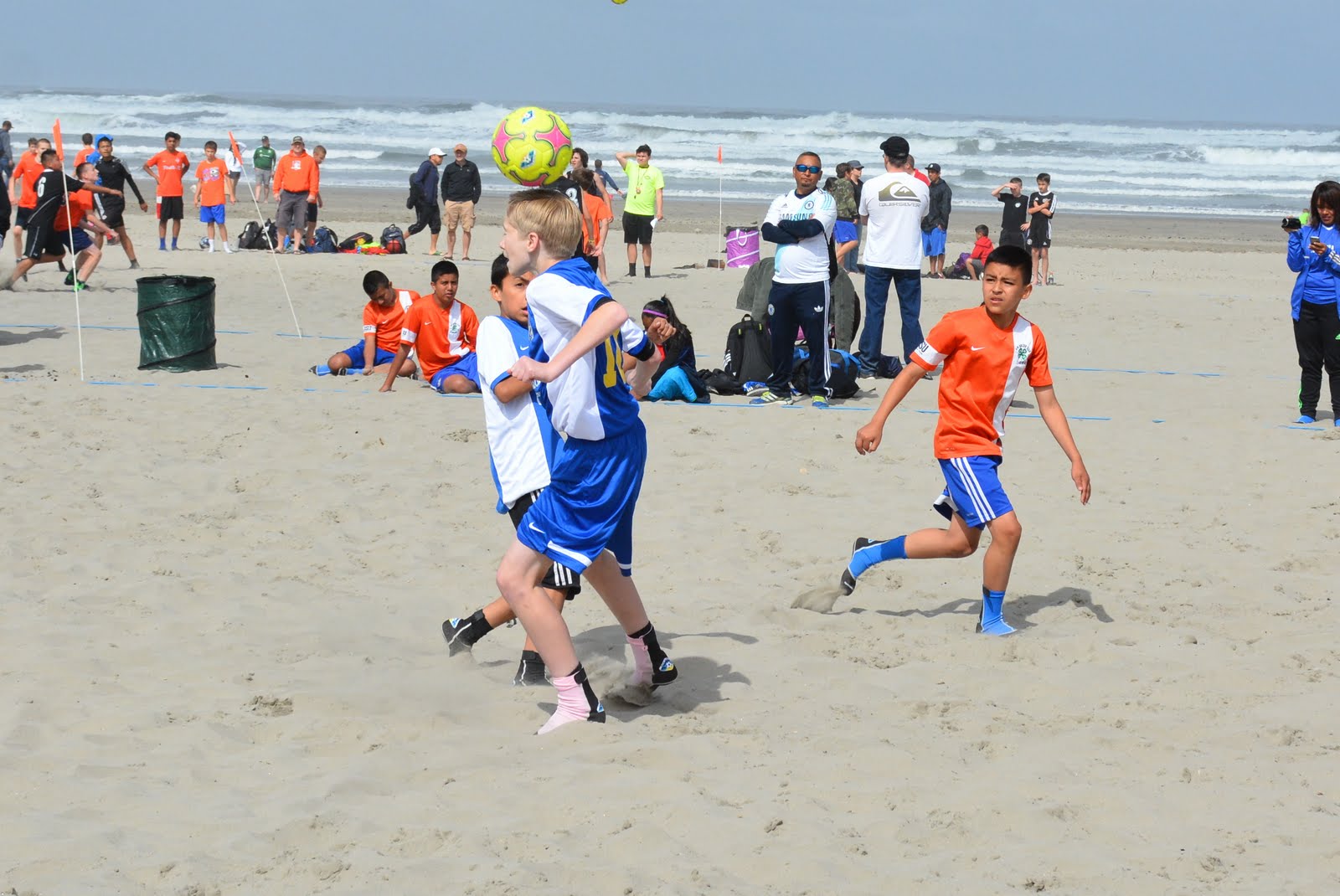 SC Cobras in Action Seaside Soccer In The Sand Game 1