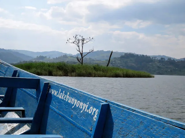 Punishment Island on Lake Bunyonyi in Uganda